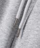 Yujen Washed Semi-Bootcut Track Sweatpants_Melange Gray