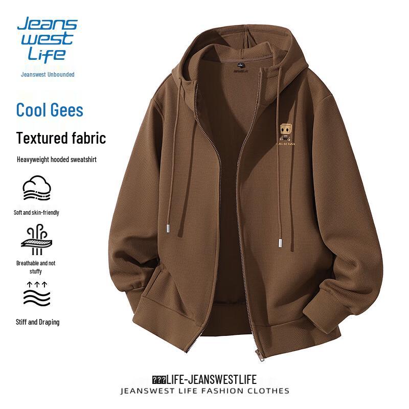 

Jeanswest Men s 2025 Casual Hooded Jacket M