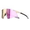 KAPVOE Sports Sunglasses for Men and Carbon Fiber Material Women, K428, (Running, Trekking, Cycling, Golf, Tennis, Hiking, Baseball) (Pink)