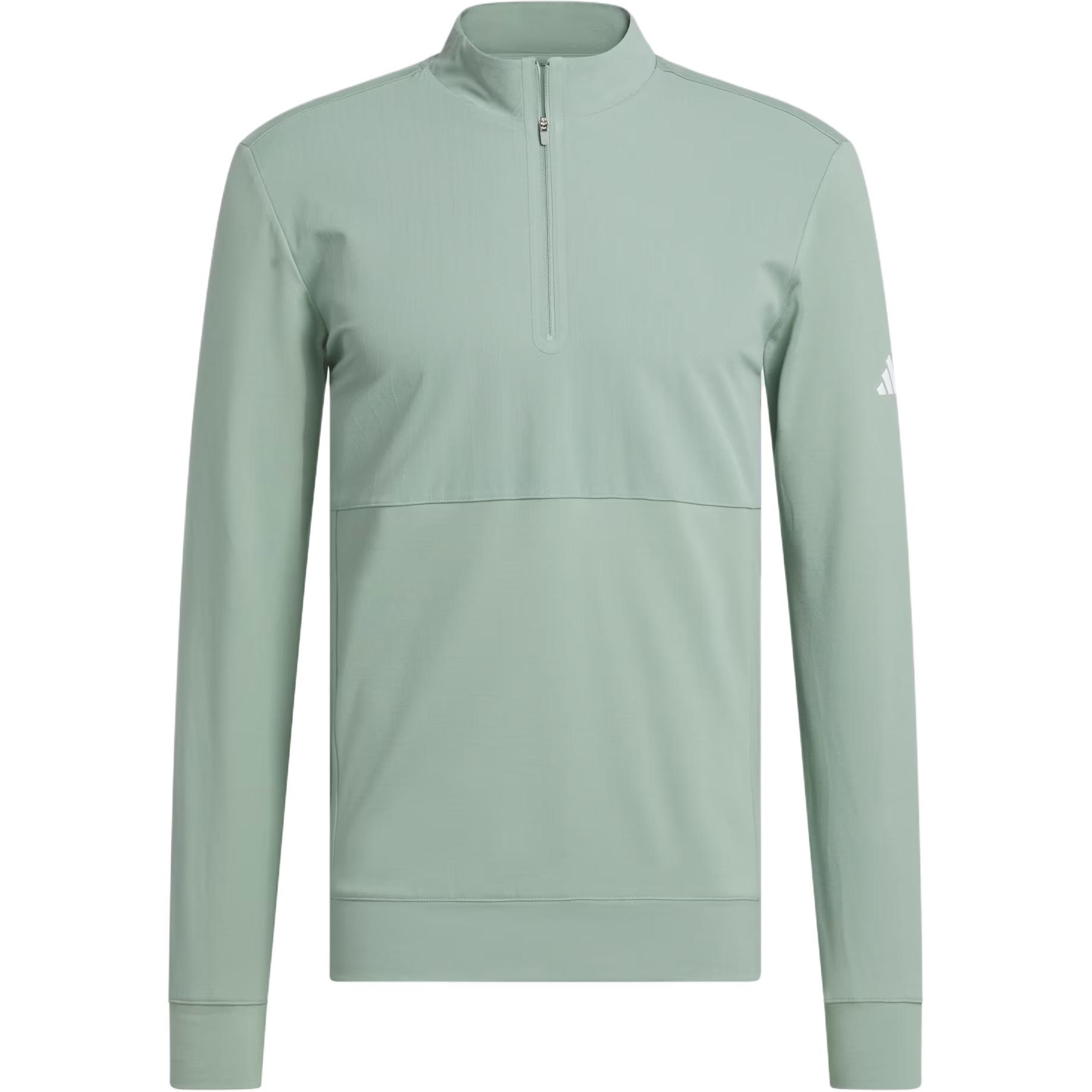 

Adidas Ultimate365 Tour Fashionable Versatile Skin-Friendly Pullover Sweatshirt Men sweatshirt Silver-Green JN9147 M