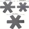 12 Pack of Pot Protectors: 3 Sizes for Perfect Stacking of Pots, Pans, Bowls, Skillets, Glassware, Bakeware, Cookware and More