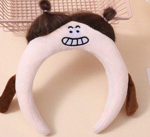Anime Super Cute Crab Headband New Dinosaur Design Hairband Hair Clip Accessory for Women and Men Funny Cartoon Style
