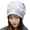 WHITE FANG Knit Neck CA425 Hat, Hat, Cap, Hairband, Distressed, Warmer, Women's (02 Gray)