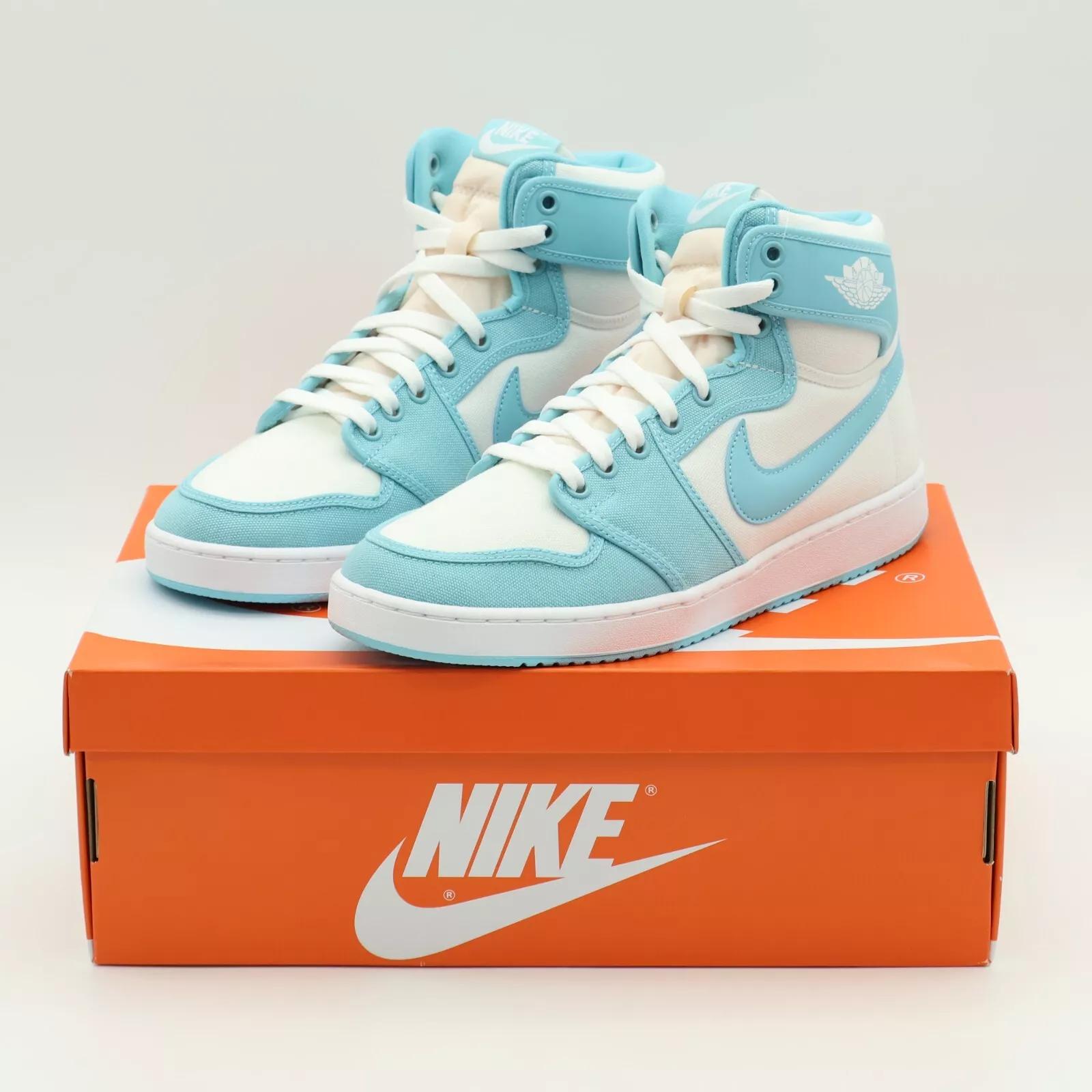 

DO5047-411 Nike Air Jordan 1 High KO Вибілений Аквамариновий Синій Білий М ятно-Зелений (Чоловічі) US 10