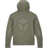 Nike ISPA Patchwork Hooded Pullover Long Sleeve Sweatshirt Unisex Tops Dark-Mud-Gray FJ7351-053