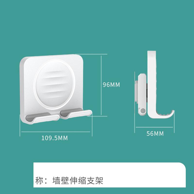 Wall Mount Cell Phone Holder Angle Adjustable Mobile Phone Stand For Bathroom Bedroom Kitchen Wall Sticker For Iphone Samsung