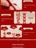 Double Happiness Ceiling Decorations for Wedding Bedroom