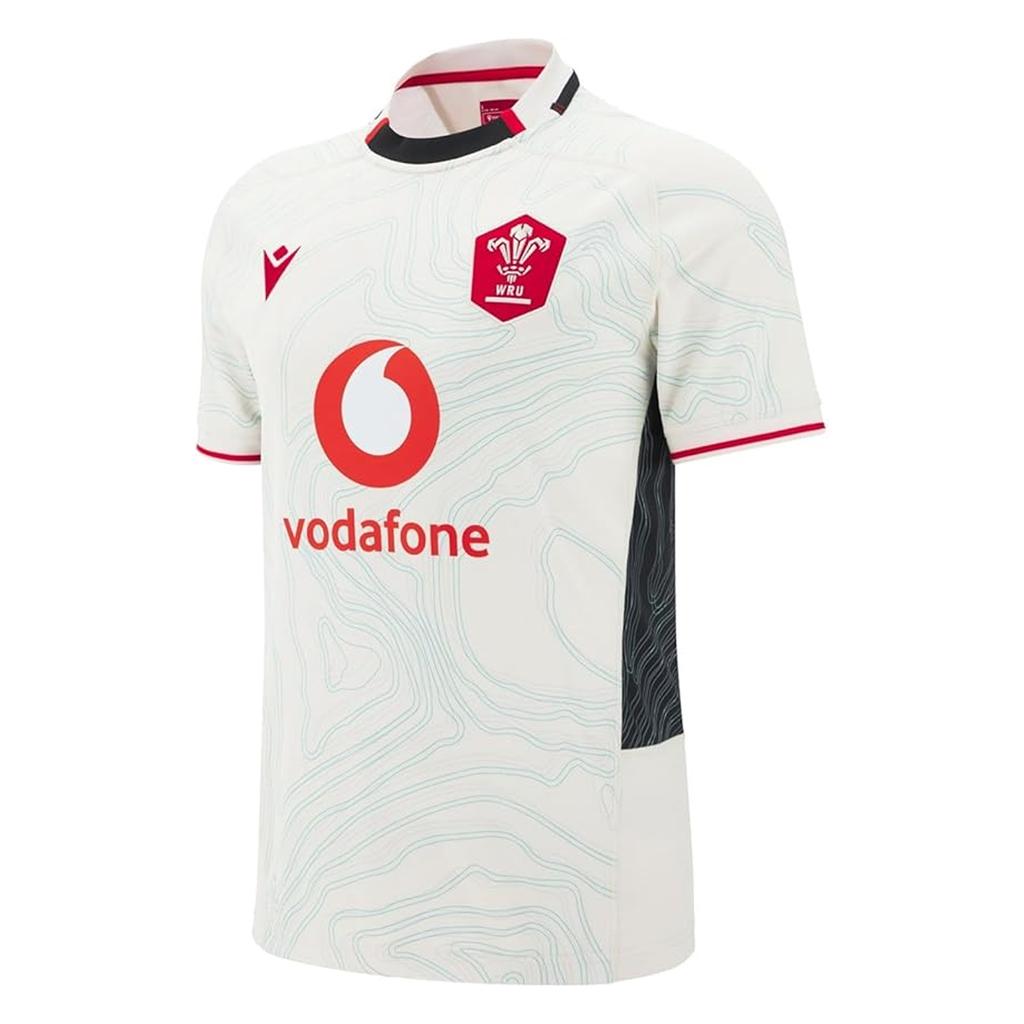 Wales RU Childrens/Kids 2025/2026 Crest Away Shirt