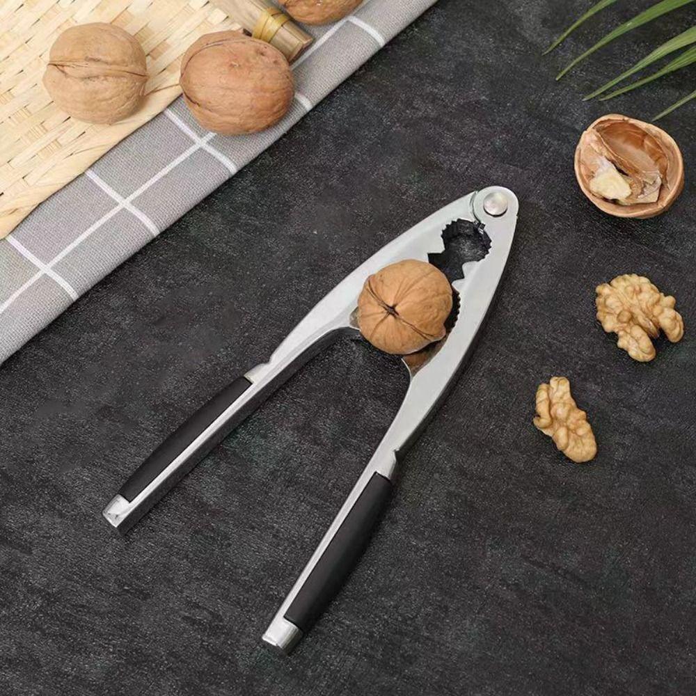 Serrated Anti-slip Design Walnut Plier High Hardness Pecan Sheller Nut Peeler Living Room