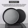 Fluted Pie Tart Pan Mold Baking Removable Bottom Nonstick Quiche Tool Circle Bakeware Template Dishes Cake Pans Gyh