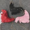 Chic PU Dinosaur Handbag Shoulder Bags Lightweight Crossbody Bag for Girls