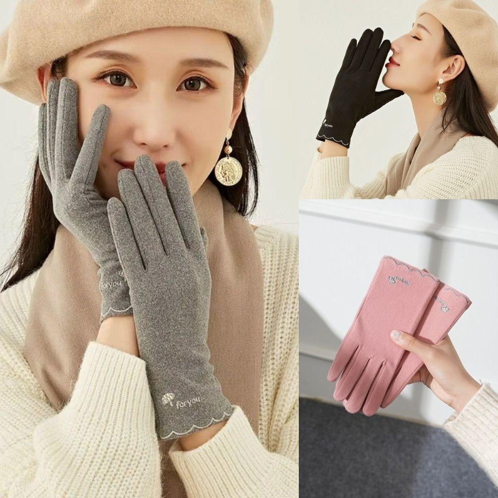 Touchscreen Women's Warm Gloves Fashion Winter Gloves New Cycling Glove  for Outdoor Sports