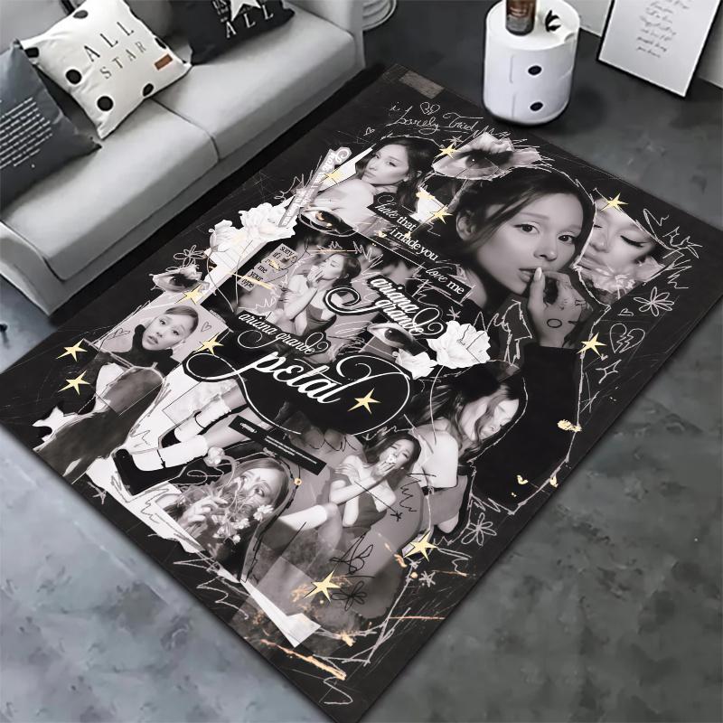 Ariana Grande Carpet Rug for Living Room Bedroom Home Sofa Decoration,Kids play Nonslip Floor Mat