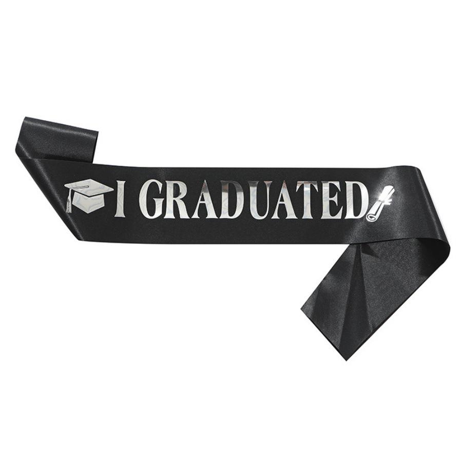 European & American Fashion Graduation Sash with Shoulder Straps