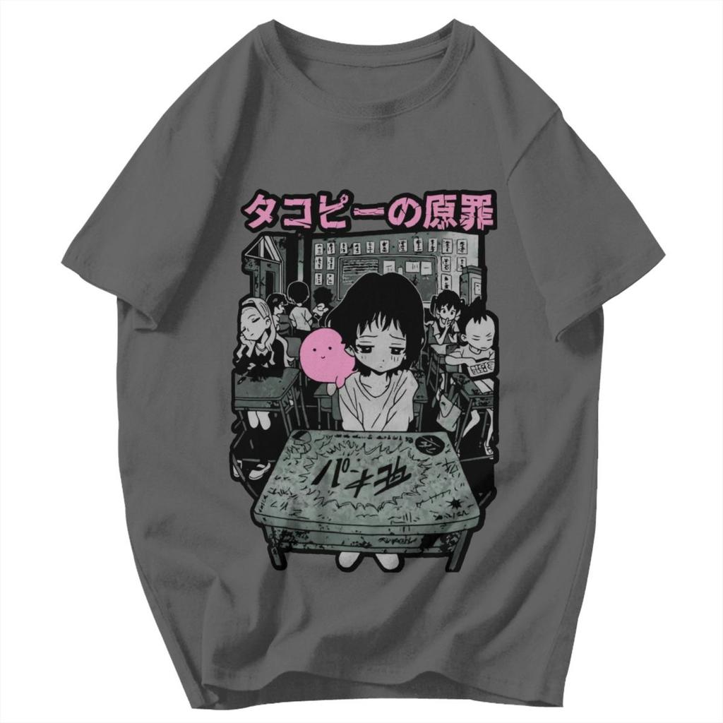 Men T Shirt Takopis Original Sin Takopi Summer Y2K Graphic Tees Unisex Clothing T Shirts