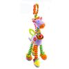 Happy Monkey Giraffe Stroller Hanging Soothing Toy for Newborns