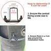 2/3/4/6 Hooks Electric Scooter Hook No Punching Installation Multifunctional Delivery Bag Hooks Universal Fixed