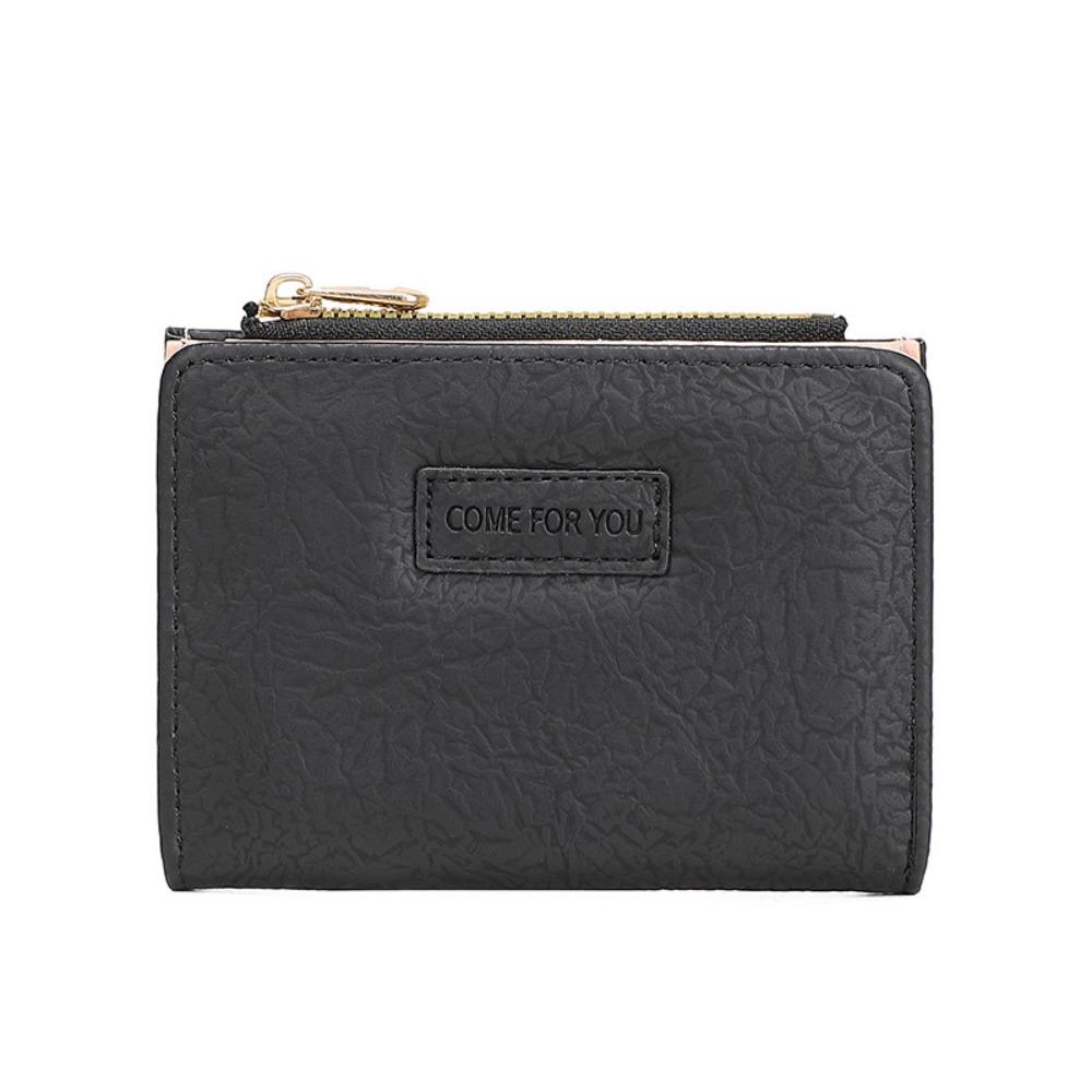 Vintage PU Leather Money Coin Purse Multifunctional 6 Colors Mini Money Bag Zipper Credit Card Holoder Women Men