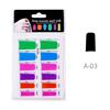 2 Placas de Fibra de Seda para Forma de Extensión de Uñas Telas No Tejidas Fibra de Construcción de Gel UV Acrílico Francés Accesorios de Manicura DIY