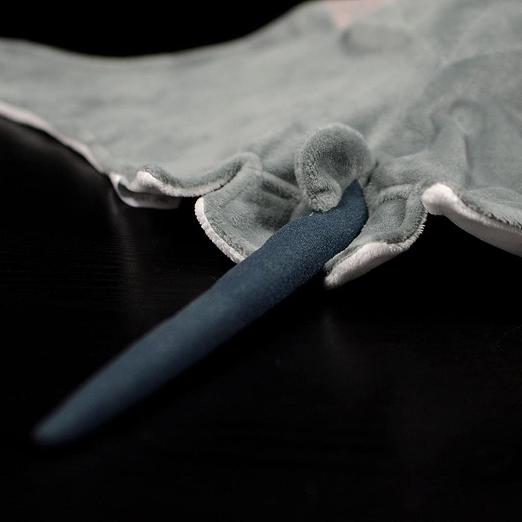 ZHONGXIN MADE Manta Ray Plush Realistic Manta Ray Super Soft and Cute Stuffed Animal Gift for Boys and Girls Toy, Doll,