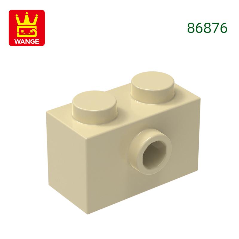 Non-Toxic 131Pcs/Lot 86876 Brick Modified 1X2 With Stud On Side Accessories Compatible With Brick Diy Children'S Toy Assembly Parts