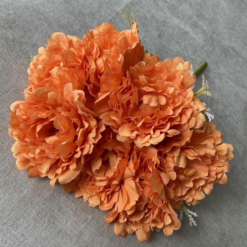 Peony Flower Artificial Wedding Centerpiece For Home Decor And Photography Prop