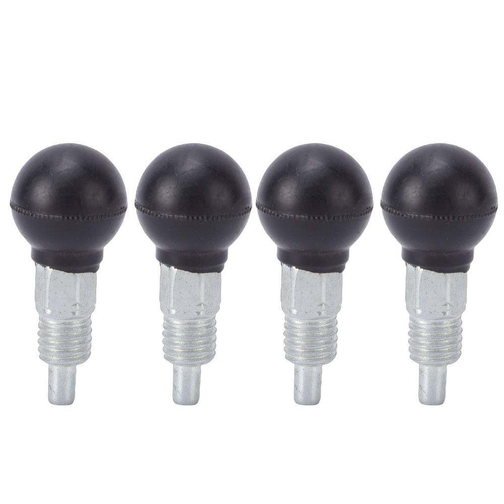 4pcs Ball Nose Design Spring Plungers 25mm Diameter Fitness Weight Pull Pins Gym Workouts