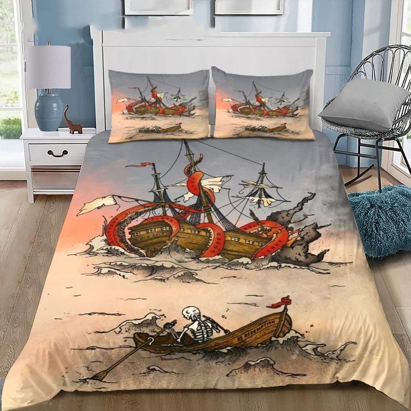 Der Rauber Hotzenplotz Bedding Set Kasperl Duvet Cover Set German Cartoon Kids Bedding With Pillowcases 50x75cm Customizable Siz