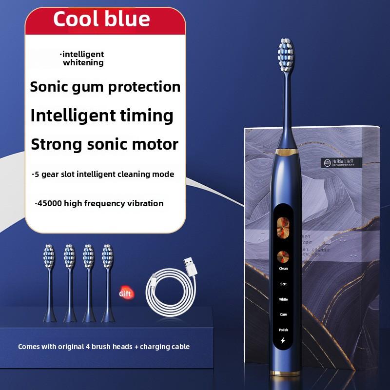Maglev Sonic Electric Toothbrush Adult USB Charging Fully Automatic Vibration Soft Bristle Toothbrush Flushing