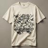 Skateboard Frog Shirt, Comfort Colors Tee for Grunge Clothing Weirdcore Animal Lovers