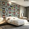 Resident Evil Wall Tapestry Aesthetic Wall Hanging Printed Fabric Blanket Decorative Tapestries For Bedroom Living Room Home Decor