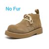 British Style Winter New Ankle Boots Men Brand Vintage Suede Leather Desert Boots Casual Warm Safety Shoes Outdoor Hiking Shoes