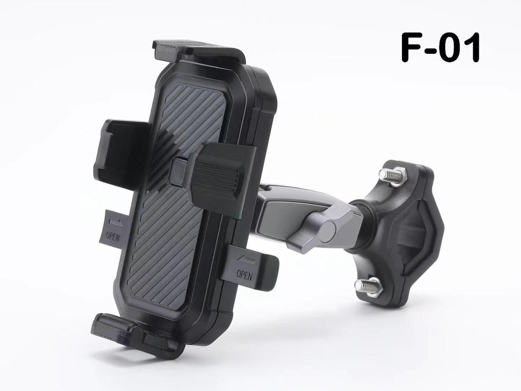 F Series Cycling Phone Mount: Handlebar & Mirror Bracket for Bicycles and Motorcycles
