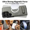 Supporto a Staffa Custodia Magsafe per Samsung Galax S25 Ultra EDGE S24 S23 FE S22 ZFold Flip 3 4 5 6 Copertura Magnetica in Pelle Antiurto