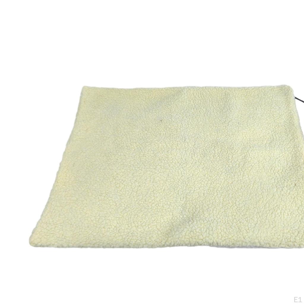 Cat Heating Pad Heated Bed Mat 5 Adjustable Temperature Non Slip Bottom with Timer for Dog