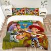 3Pcs Toy Story Adventure Begins Bedding Sets For All Sizes New 3D Printed Bed Cover Comforter Duvet Cover Pillowcase Bedroom Decoration
