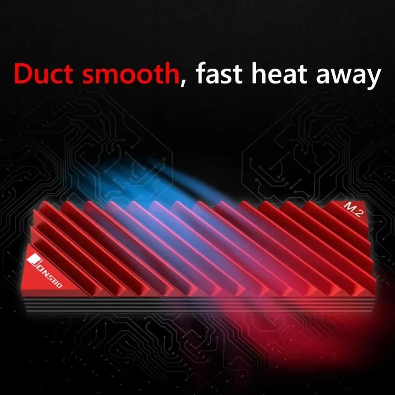 Computer Case Heat Sink M.2 2280 NVMe SSD Hot Disk Aluminum Desktop Heat Sink Can Be Reused