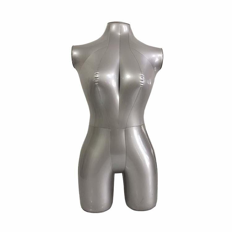 Inflatable Mannequin Portable Display Model Torso PVC Underwear Necklaces Female Full Body storage Model Dummy Show Window