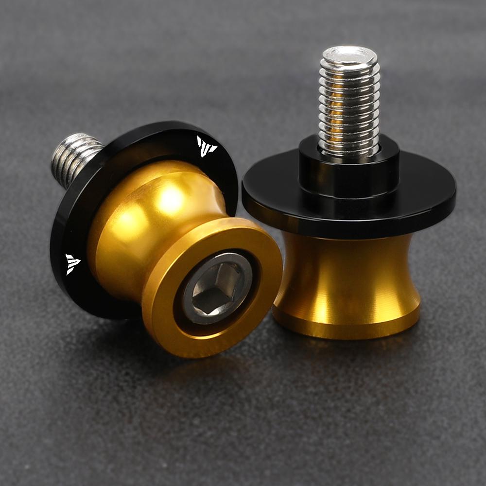 Tracer MT 09 07 03 10 Motorcycle  6MM Swingarm Spools Rear Stand Screws Slider For YAMAHA MT25 MT03 MT15 MT125 MT01 MT-09 MT07