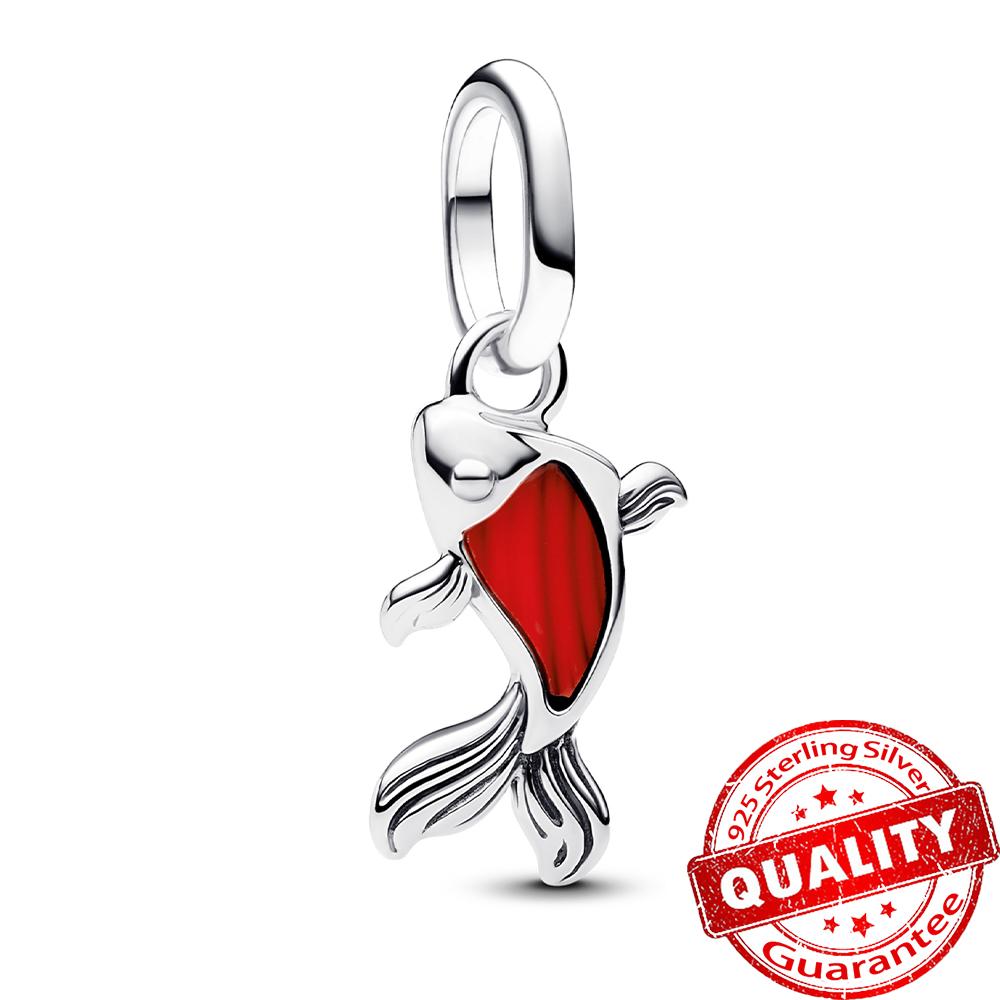 Colorful Chakra Heart Mini Dangle Charm Fit Brand Me/Moment Bracelet Copper Enamel & Crystal Jewelry Pendant Gift