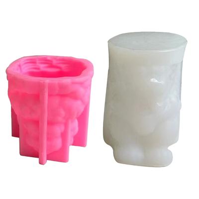 Molde de Silicone para Vela Leão 3D DIY Sabonete Artesanal Gesso Forma para Assar Moldes de Resina Epóxi para Festa de Aniversário Presente de Casamento