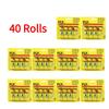 40/80Rolls Fly Sticky Paper Strong Glue Strip For Flies Paper Strips Double Sided Flying Insect Bug Mosquitos Catcher Roll Tape