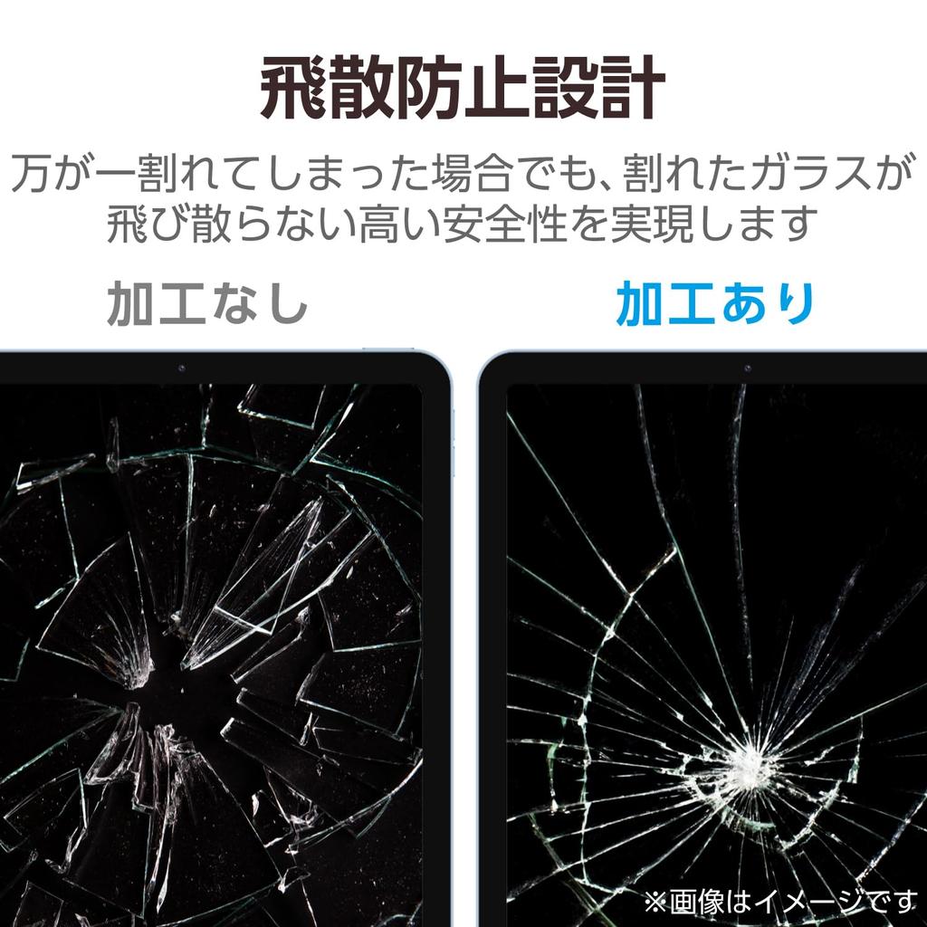 Elecom Surface Pro Bildschirm gehärtet mit Führungsrahmen 12-Zoll Schutzfolie, Glas, Glänzend, Anti-Fingerabdruck, Blasenfrei, Abnehmbar, (TB-MSP25FLGG)