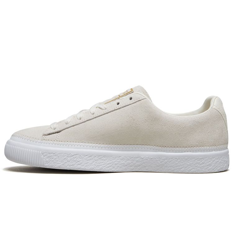 Puma Suede Series Trim Low-Top Sneakers Unisex Sneakers Off-White 369639-04