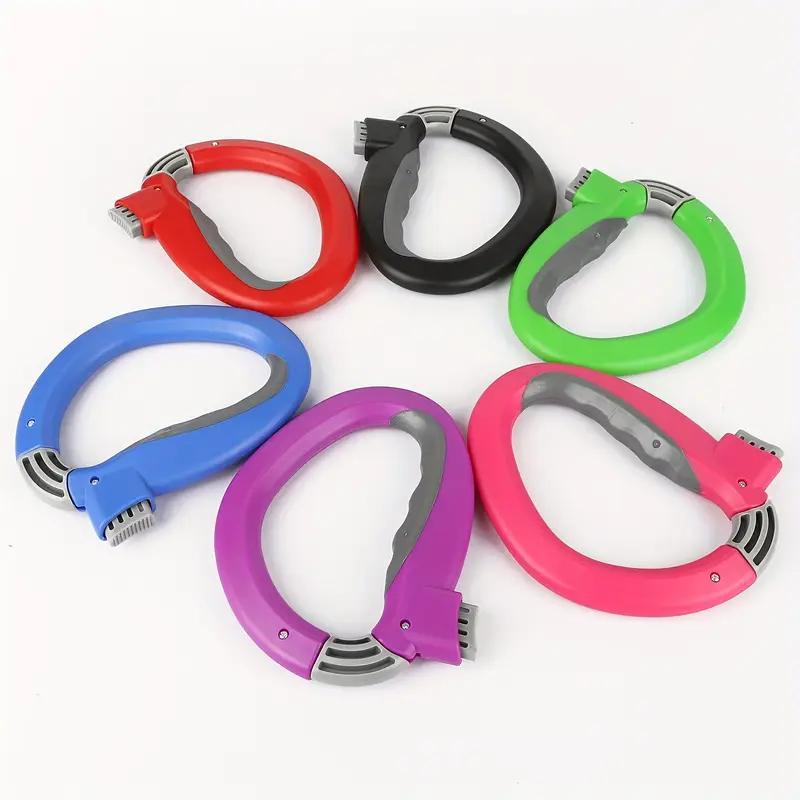 Comfortable Portable Silicone Mention Dish for Shopping Bag To Protect Hands Trip Grocery Bag Holder Clips Handle Carrier