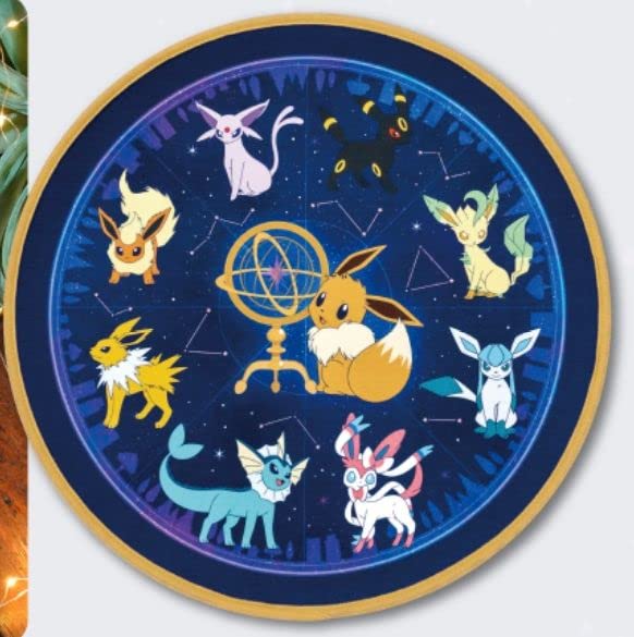 Ichiban Kuji Pokemon EIEVUI Starlight Night Приз Звездное Небо Ковер и D (приблизительно. 50см)