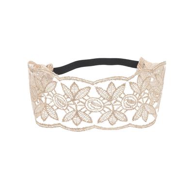 Bandeaux en Dentelle Bandeau Lavage du Visage Extensible Décoration Large Accessoire de Mode Accessoires de Coiffure Turban pour Femmes Filles