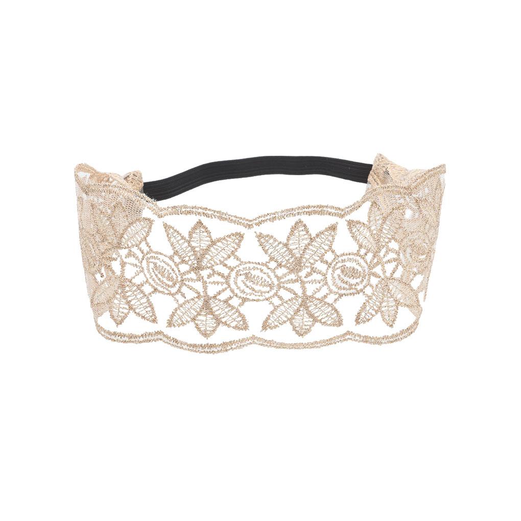 

Кружевные повязки на голову Эластичная повязка для умывания лица Украшение Широкий модный аксессуар Аксессуары для укладки волос Тюрбан для женщин и девушек