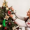 4PCS Christmas Cucumber Pendant with Lanyard Cute Glass Cucumber Hanging Ornaments Christmas Tree