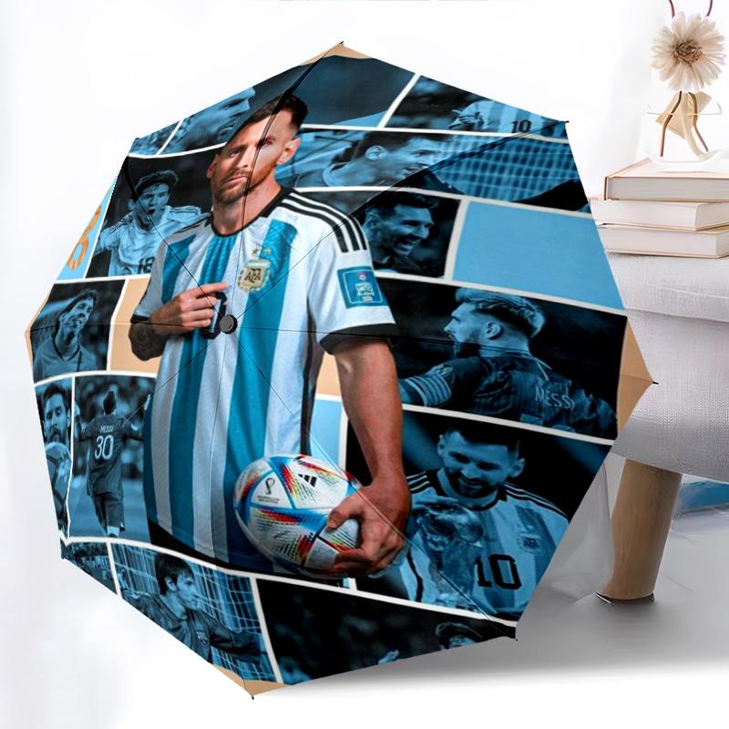 Argentina's Soccer Legend Folding umbrella travel Suitable for all seasons Umbrella Umbrella Three folds